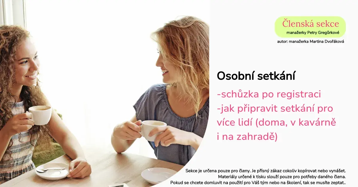 Eurona-Osobní setkání-členská sekce